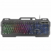 Gaming Keyboard Mars Gaming MK120ES Spanish Qwerty RGB