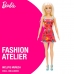 Studio de Modă Barbie Fashion Workshop Păpușă Masă cu Lumină