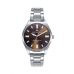 Horloge Heren Mark Maddox HM1012-46 Bruin Zilverkleurig