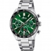 Pánske hodinky Lotus 18916/5 zelená Striebristý