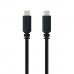 USB-C Cable NANOCABLE 10.01.2302 Black 2 m