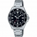 Men's Watch Casio MDV-10D-1A1VEF Black Silver (Ø 38,5 mm)