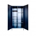 Cupboard Home ESPRIT Black 85 x 50 x 180 cm
