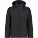 Men's Sports Jacket Campagnolo 3-in-1 With hood Black