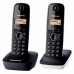 Telefone sem fios Panasonic KX-TG1612SP1 Preto