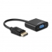 DisplayPort SVGA Adapter Aisens A125-0367 Fekete