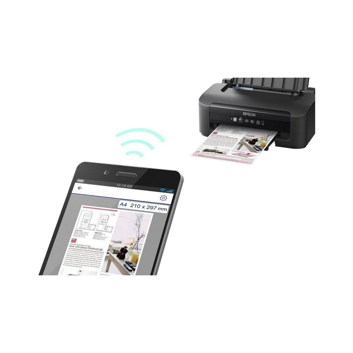 Printeris Epson WORKFORCE WF-2110W