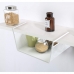 Mand voor keukenplank Confortime Metaal Wit (24,5 x 25 x 14 cm)