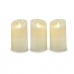 Set de Velas Oscilante LED Crema 8 x 13 x 8 cm (6 Unidades)