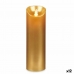 Κερί LED Χρυσό 8 x 8 x 25 cm (12 Μονάδες)
