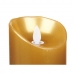 LED Küünal Kuldne 8 x 8 x 25 cm (12 Ühikut)