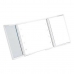 Джобно Огледало LED Светлина Бял 1,5 x 9,5 x 11,5 cm (12 броя)