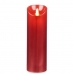 Bougie LED Rouge 8 x 8 x 25 cm (12 Unités)
