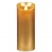 Κερί LED Χρυσό 8 x 8 x 20 cm (12 Μονάδες)