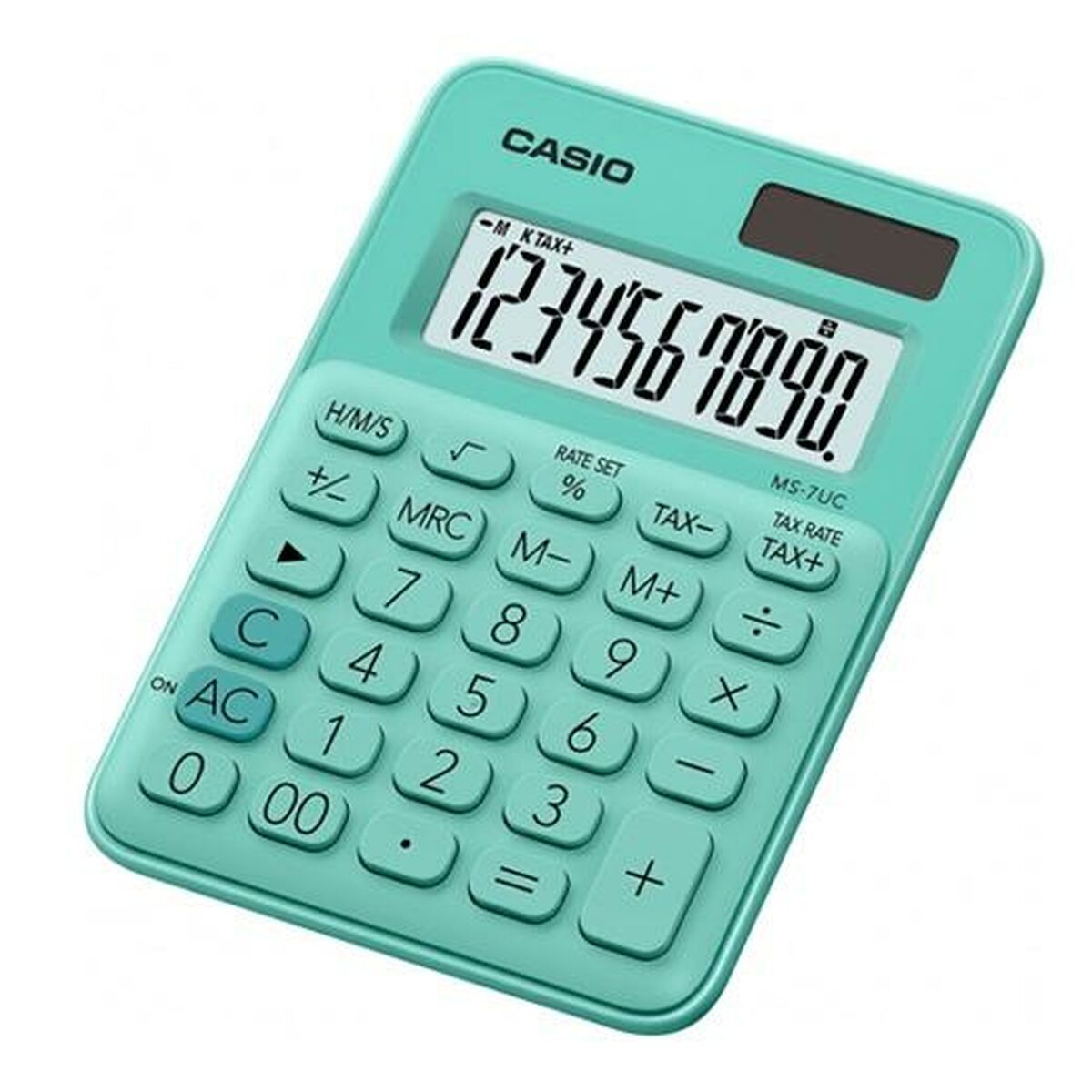 Kalkylator Casio Grön