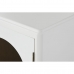 Nábytek na TV Home ESPRIT Bílý Sklo Dřevo Paulovnie 120 x 40 x 50 cm