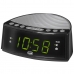 Часы-будильник Trevi RC 846 D Черный/Серый