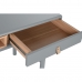 Desk Home ESPRIT Blue Grey MDF Wood 120 x 60 x 75 cm