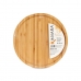 Snack tray Brown Bamboo 24,7 x 1,5 x 24,7 cm (12 Units)