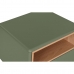 Comodino Home ESPRIT Verde Legno MDF 48 x 40 x 55 cm