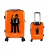 Cabin suitcase Cállate la Boca Pulp Orange 39 x 22 x 57 cm