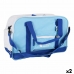 Sportsbag med skoholder LongFit Care Blå/Hvit (2 enheter)