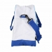 Sports Bag with Shoe holder LongFit Care Blue/White (2 Units)