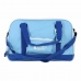 Sac de Sport avec Porte-Chaussures LongFit Care Bleu/Blanc (2 Unités)