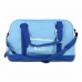Спортивная сумка с отделением для обуви LongFit Care Синий/Белый (2 штук)