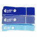 Elastické odporové pásky LongFit Sport   Modrý 3 Kusy (6 kusů)