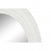 Falitükör Home ESPRIT Fehér Fa 66 x 5 x 66 cm