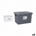 Aufbewahrungsbox mit Deckel Confortime 17 L mit Deckel rechteckig (6 Stück)