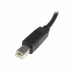 Cable USB A a USB B Startech USB2HAB3M            Negro