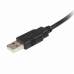 Kabel USB A na USB B Startech USB2HAB3M            Černý