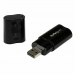 Eksternt lydkort USB Startech ICUSBAUDIOB Sort