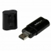 Placă de Sunet Externă USB Startech ICUSBAUDIOB Negru