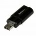 Placă de Sunet Externă USB Startech ICUSBAUDIOB Negru