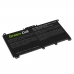 Laptopbatteri Green Cell HP163 Svart 3400 mAh
