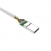 USB-C Cable to USB Silicon Power SP1M0ASYLK10AC1W Balts 1 m