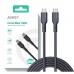 Kabel USB-C Aukey CB-SCC102 Črna 1,8 m