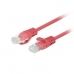 Síťový kabel UTP kategorie 6 Lanberg PCU6-20CC-0100-R Červený 1 m