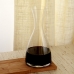 Wine Decanter Bohemia Crystal Optic Transparent Glass 1,2 L