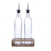 Oil and Vinegar Set Quid Naturalia Transparent Glass 550 ml
