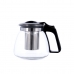 Teapot Quid Serenia Transparent Glass Stainless steel 900 ml