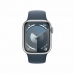 Okosóra Apple Watch Series 9 Kék Ezüst színű 41 mm