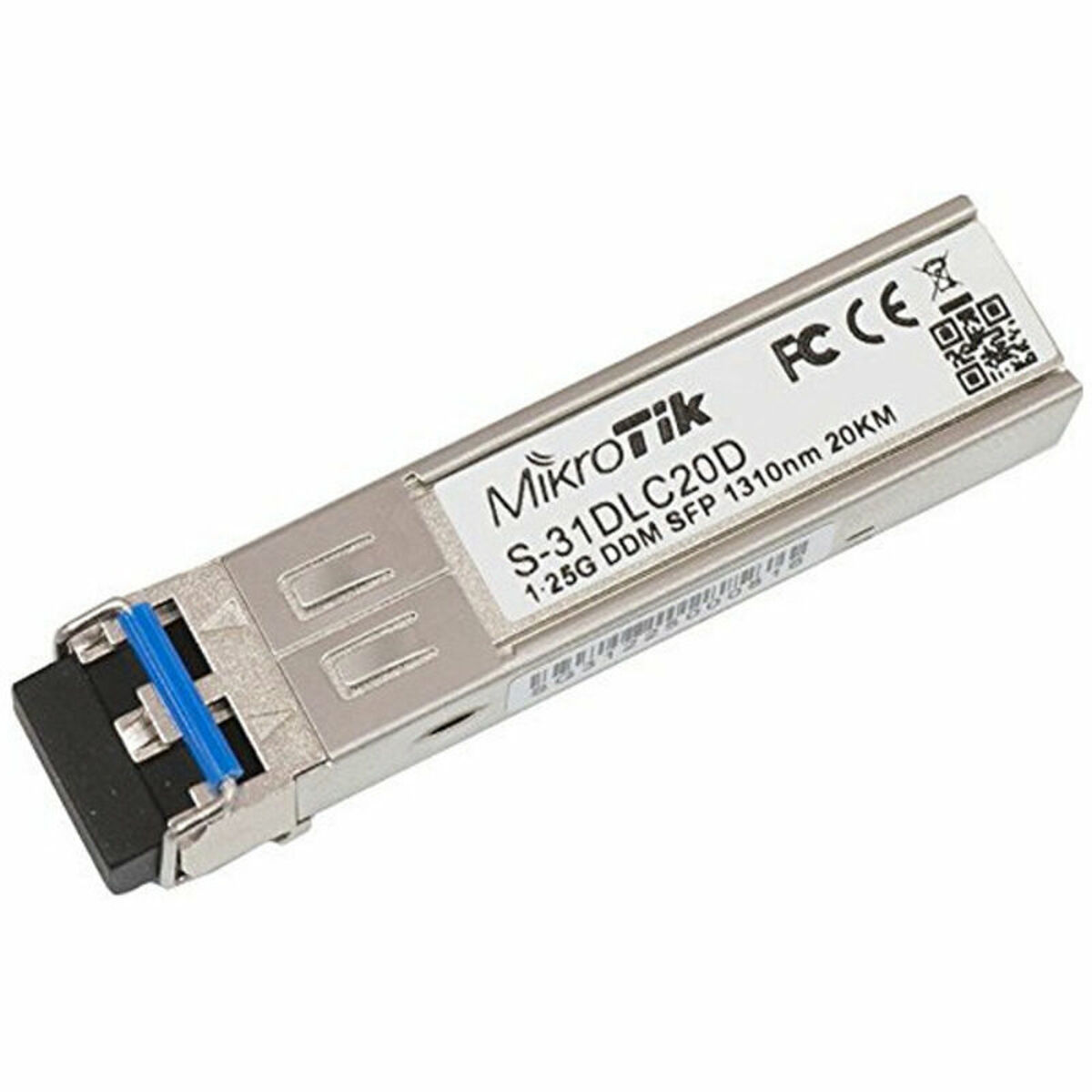 SFP Singlemode Vezelmodule Mikrotik S-31DLC20D