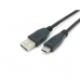 Kabel USB A naar USB C Equip 128886 Zwart 3 m