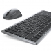 Клавиатура с мишка Dell KM7120W-GY-SPN Испанска Qwerty