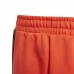 Children's Tracksuit Bottoms Adidas Tapered Kids Orange