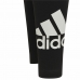 Detské športové elastické nohavice Adidas Design 2 Move  Čierna